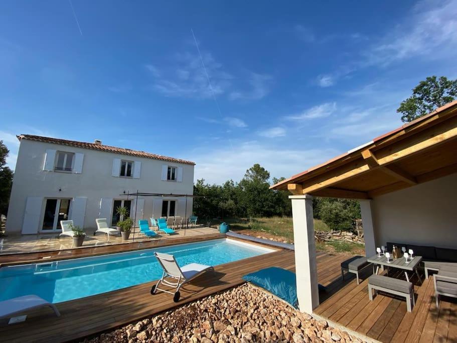 Villa Piscine - Gorges Du Verdon, Lac De Sainte-Croix Regusse Exterior photo